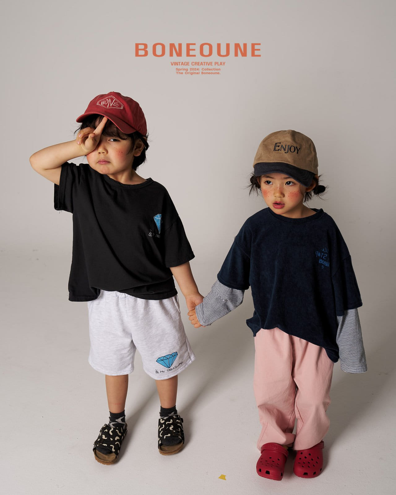 Boneoune - Korean Children Fashion - #childrensboutique - Bom Bom Daily Pants - 3