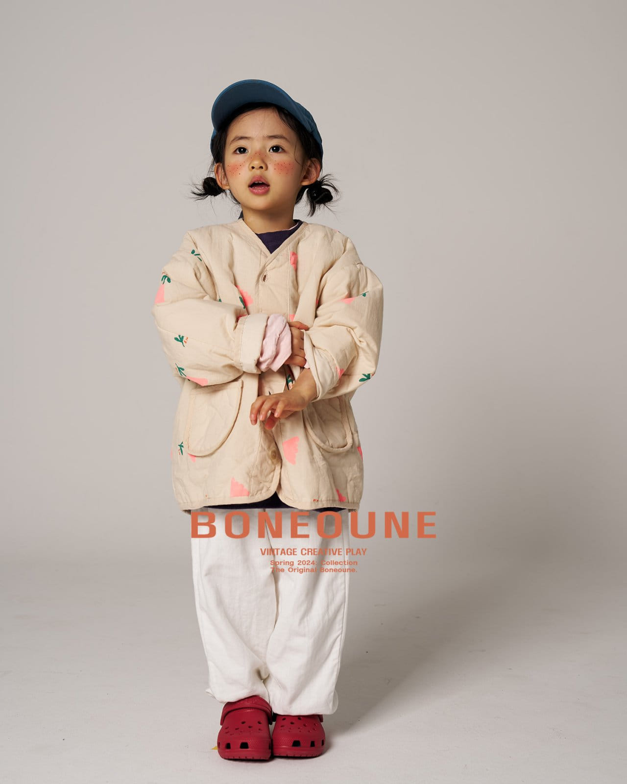 Boneoune - Korean Children Fashion - #childrensboutique - Triangle Flower Overlap  - 2