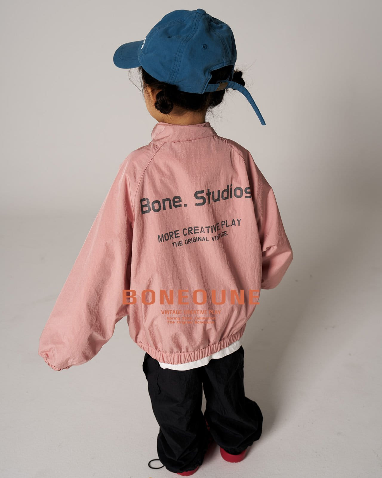 Boneoune - Korean Children Fashion - #childrensboutique - Studio Zip Up