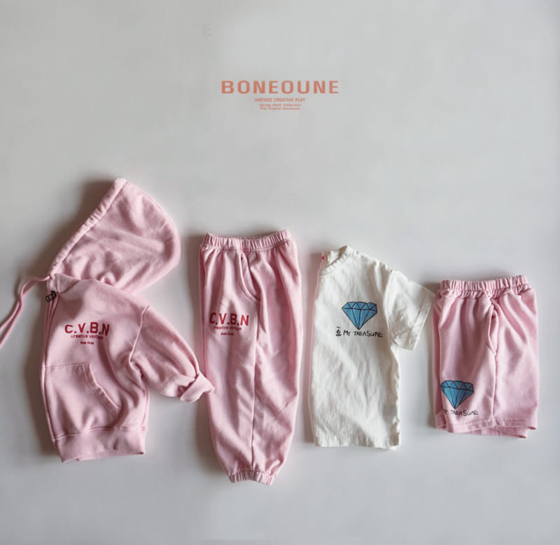 Boneoune - Korean Children Fashion - #designkidswear - Dia Short Sleeve Tee - 8