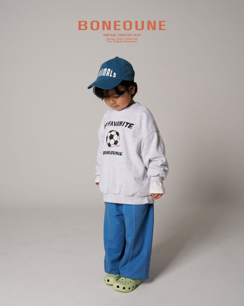 Boneoune - Korean Children Fashion - #designkidswear - Socker Sweatshirt - 3