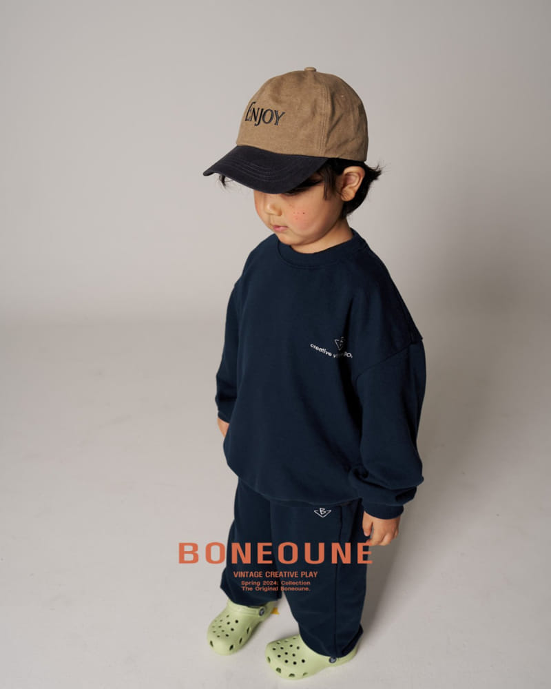 Boneoune - Korean Children Fashion - #designkidswear - Try B Sweatshirt - 2