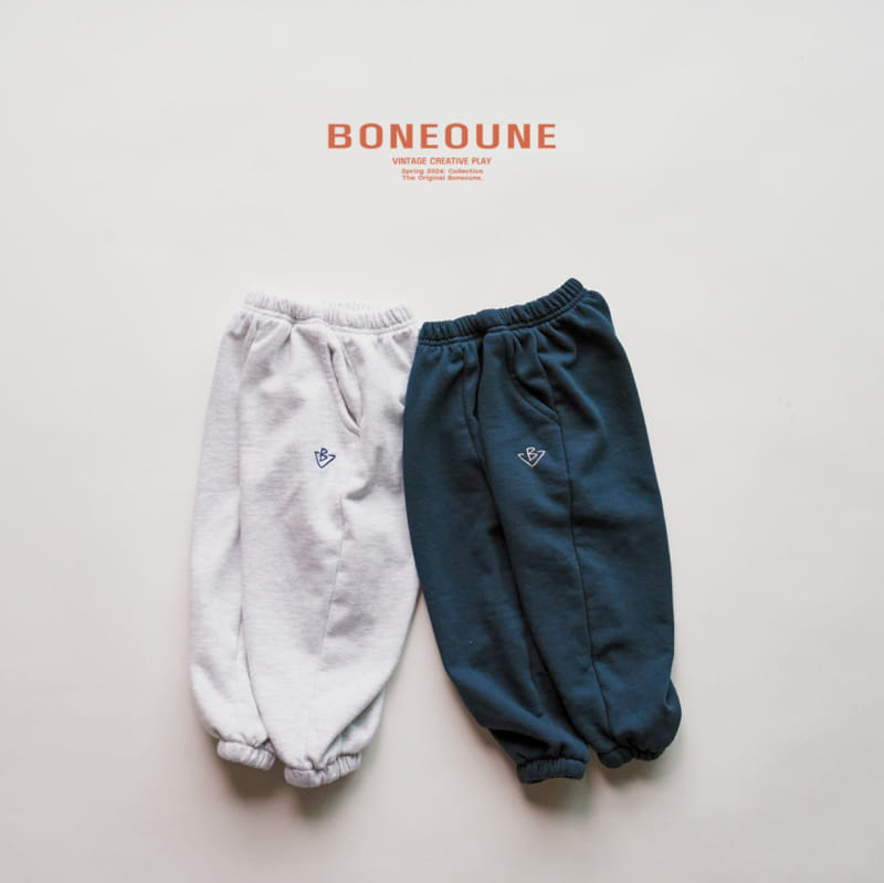 Boneoune - Korean Children Fashion - #designkidswear - Try B Jogger Pants