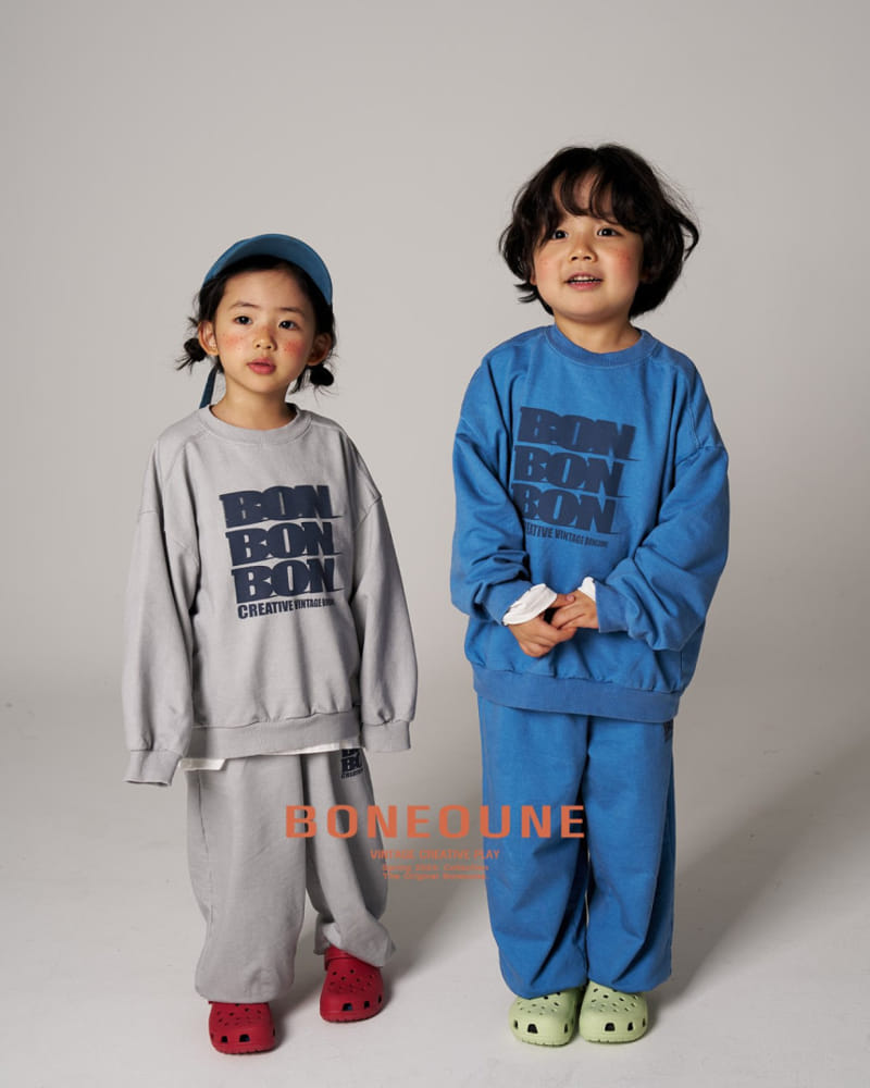 Boneoune - Korean Children Fashion - #designkidswear - Bonbonbon Jogger Pants - 10