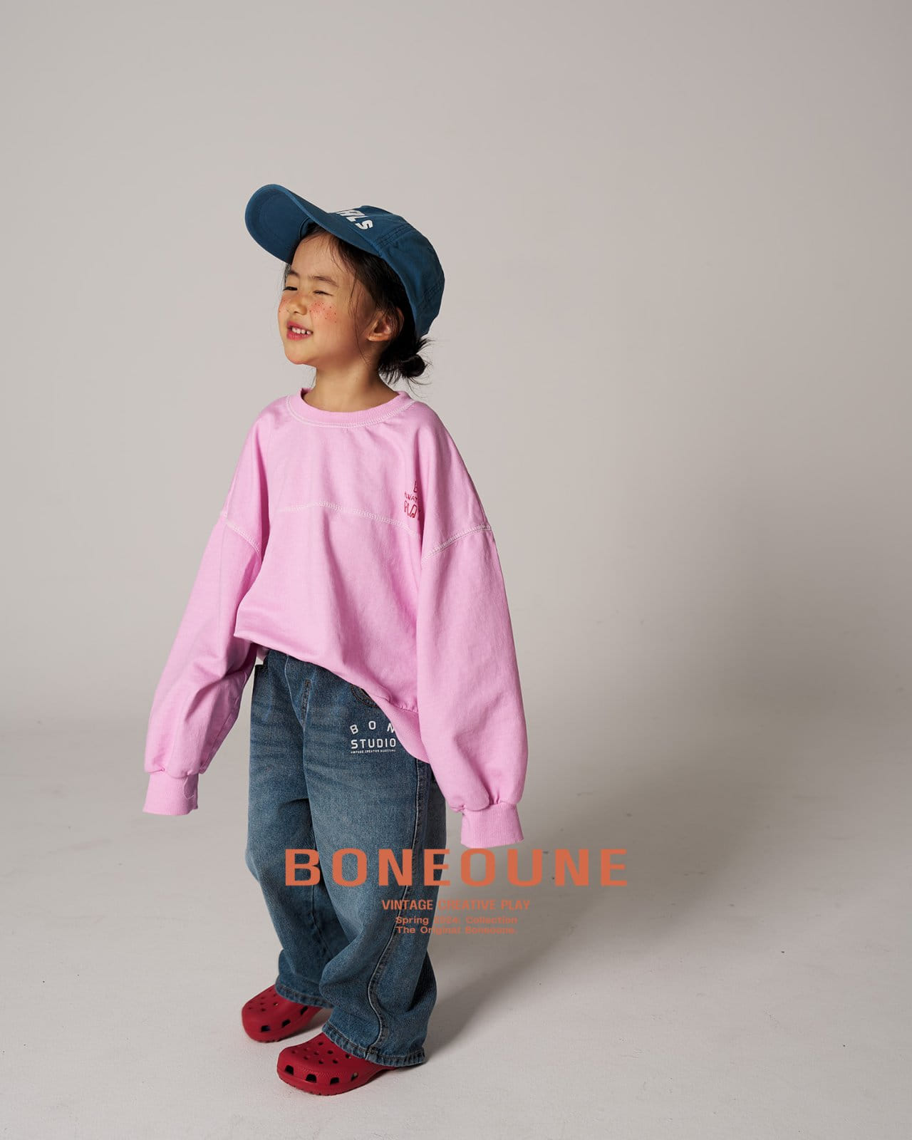 Boneoune - Korean Children Fashion - #discoveringself - BON Open Denim Pants - 6