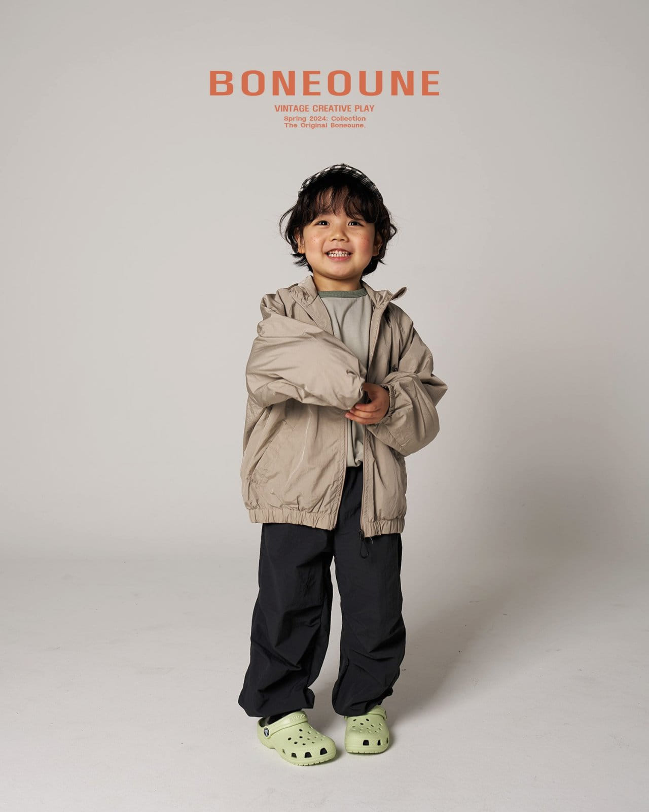 Boneoune - Korean Children Fashion - #discoveringself - Studio Zip Up - 3