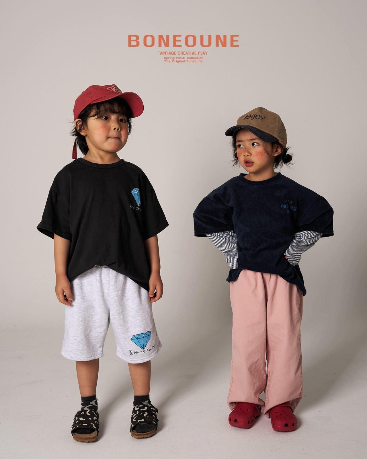 Boneoune - Korean Children Fashion - #fashionkids - Bom Bom Daily Pants - 6