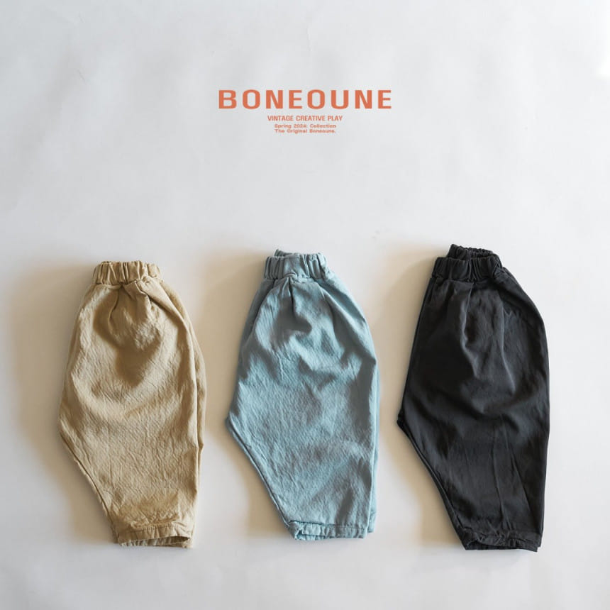 Boneoune - Korean Children Fashion - #fashionkids - Embo Sbuk Pants