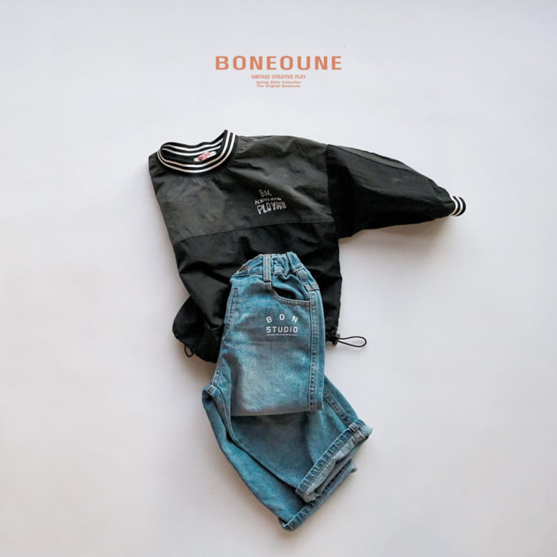 Boneoune - Korean Children Fashion - #fashionkids - Stone Anorak - 7