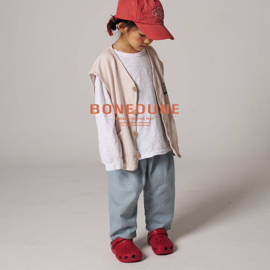 Boneoune - Korean Children Fashion - #kidsshorts - Embo Sbuk Pants - 2