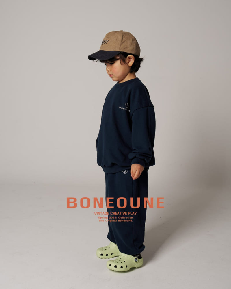 Boneoune - Korean Children Fashion - #kidsshorts - Try B Sweatshirt - 5