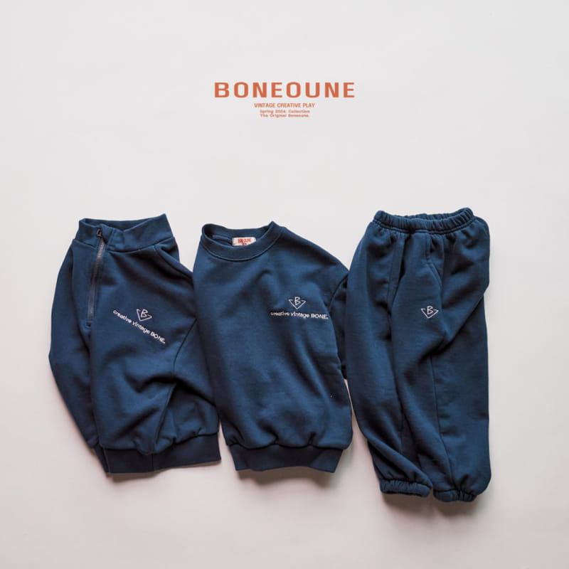 Boneoune - Korean Children Fashion - #kidsshorts - Try B Half Zip Up - 3