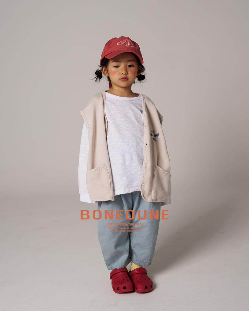 Boneoune - Korean Children Fashion - #kidsstore - Embo Sbuk Pants - 3