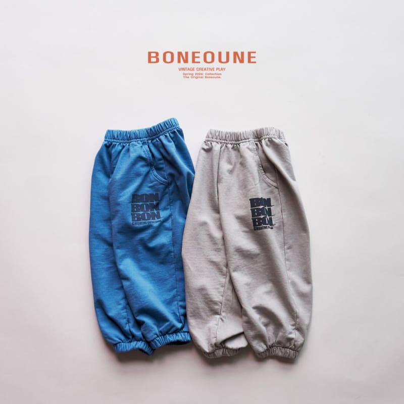 Boneoune - Korean Children Fashion - #kidzfashiontrend - Bonbonbon Jogger Pants