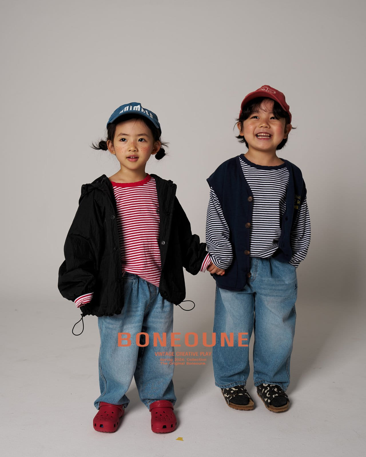 Boneoune - Korean Children Fashion - #littlefashionista - Piping Vest - 3