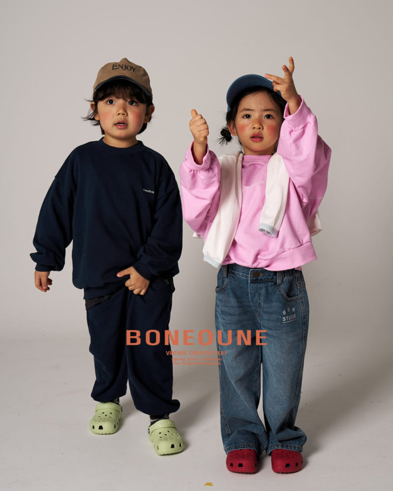 Boneoune - Korean Children Fashion - #littlefashionista - Try B Sweatshirt - 9