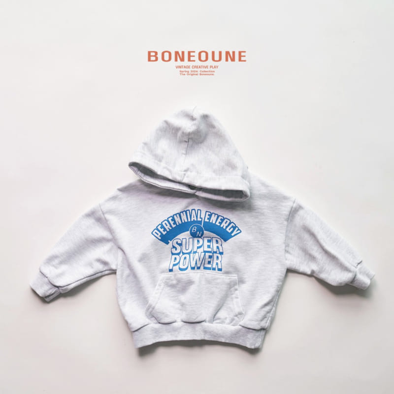 Boneoune - Korean Children Fashion - #littlefashionista - Power Hoody Tee - 5