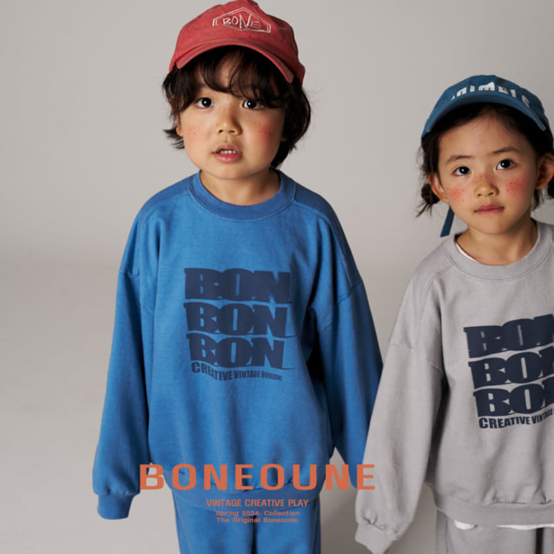 Boneoune - Korean Children Fashion - #littlefashionista - Bonbonbon Sweatshirt - 2