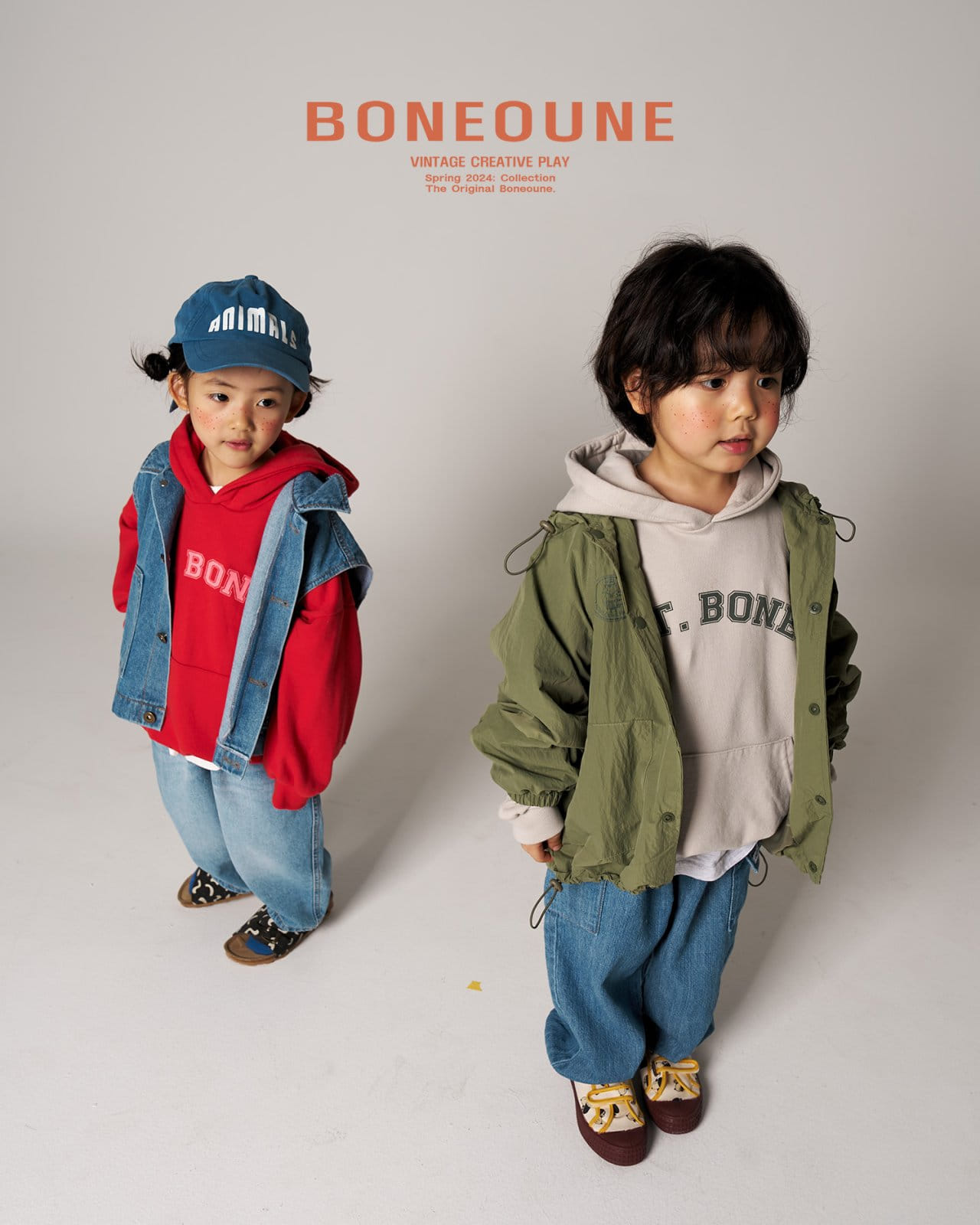 Boneoune - Korean Children Fashion - #magicofchildhood - Denim Vest - 9