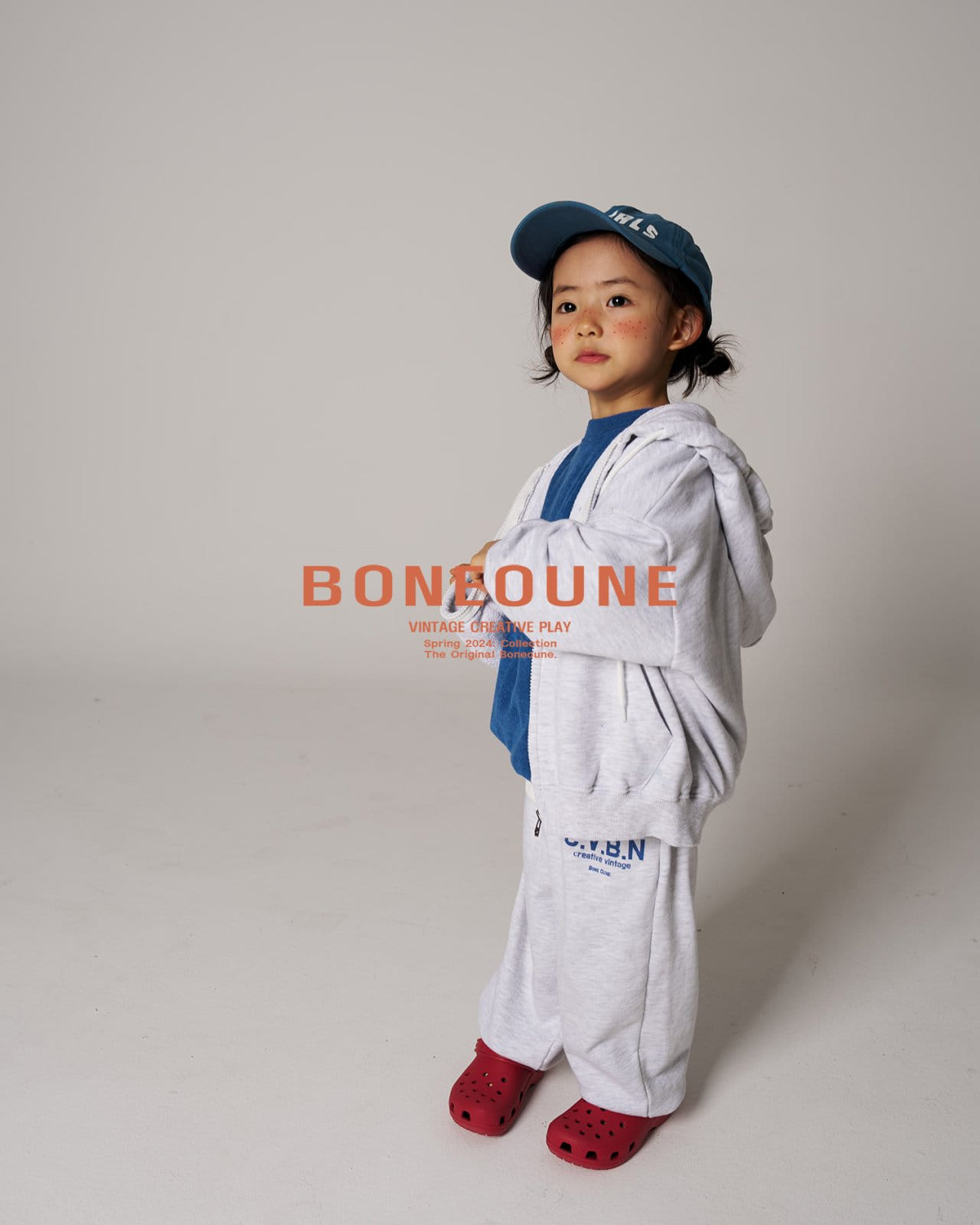 Boneoune - Korean Children Fashion - #magicofchildhood - CVBN Hoody Zip Up - 8