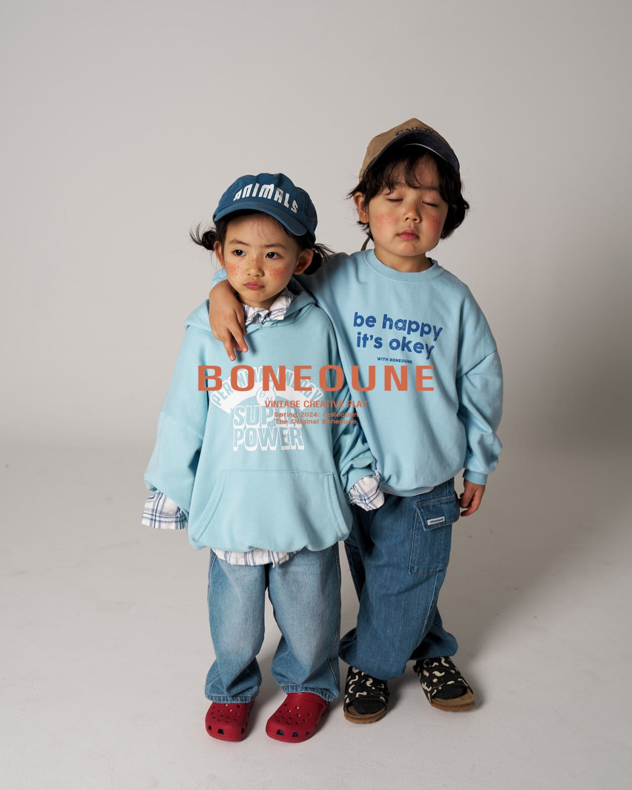 Boneoune - Korean Children Fashion - #magicofchildhood - Spring Is Over Denim Pants - 5