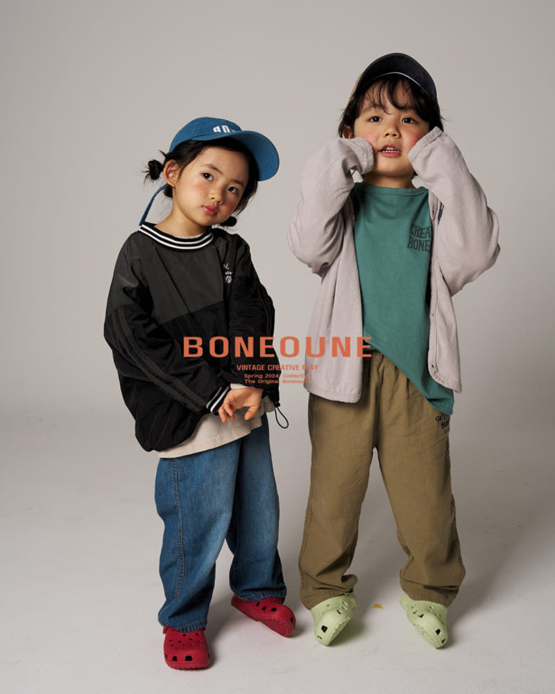 Boneoune - Korean Children Fashion - #magicofchildhood - Craker Slop Tee - 11