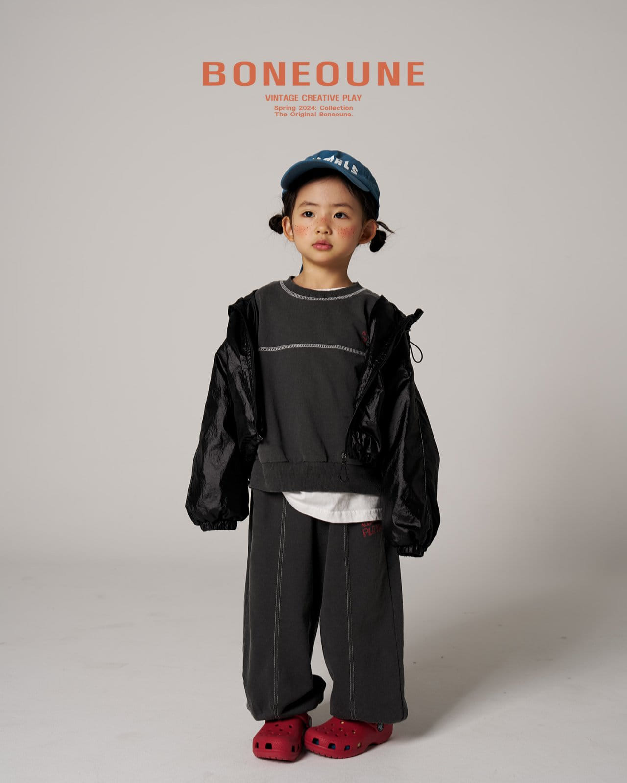 Boneoune - Korean Children Fashion - #minifashionista - Shiny Crop Jacket