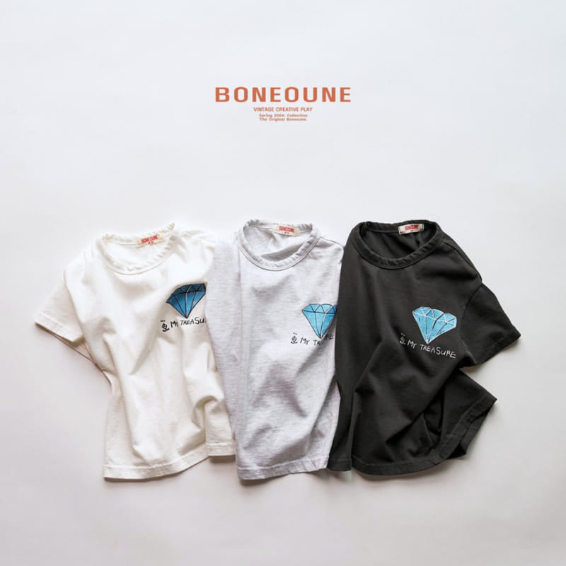 Boneoune - Korean Children Fashion - #minifashionista - Dia Short Sleeve Tee