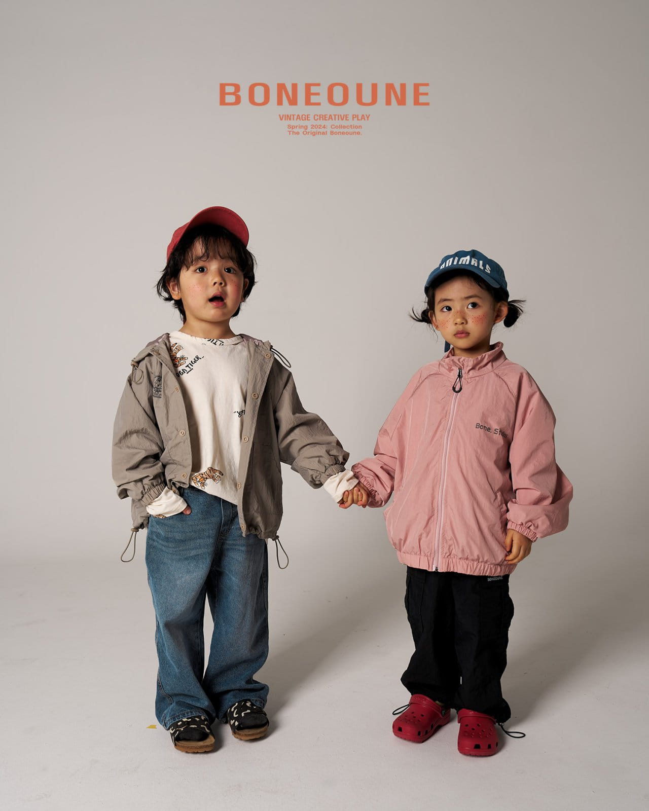 Boneoune - Korean Children Fashion - #prettylittlegirls - BON Open Denim Pants