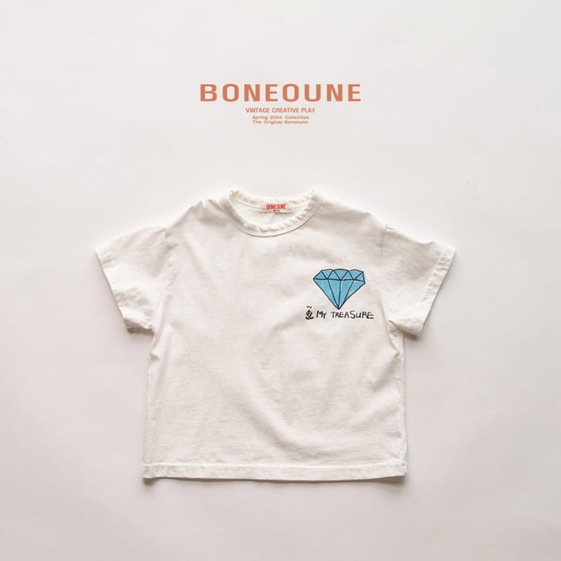 Boneoune - Korean Children Fashion - #prettylittlegirls - Dia Short Sleeve Tee - 2