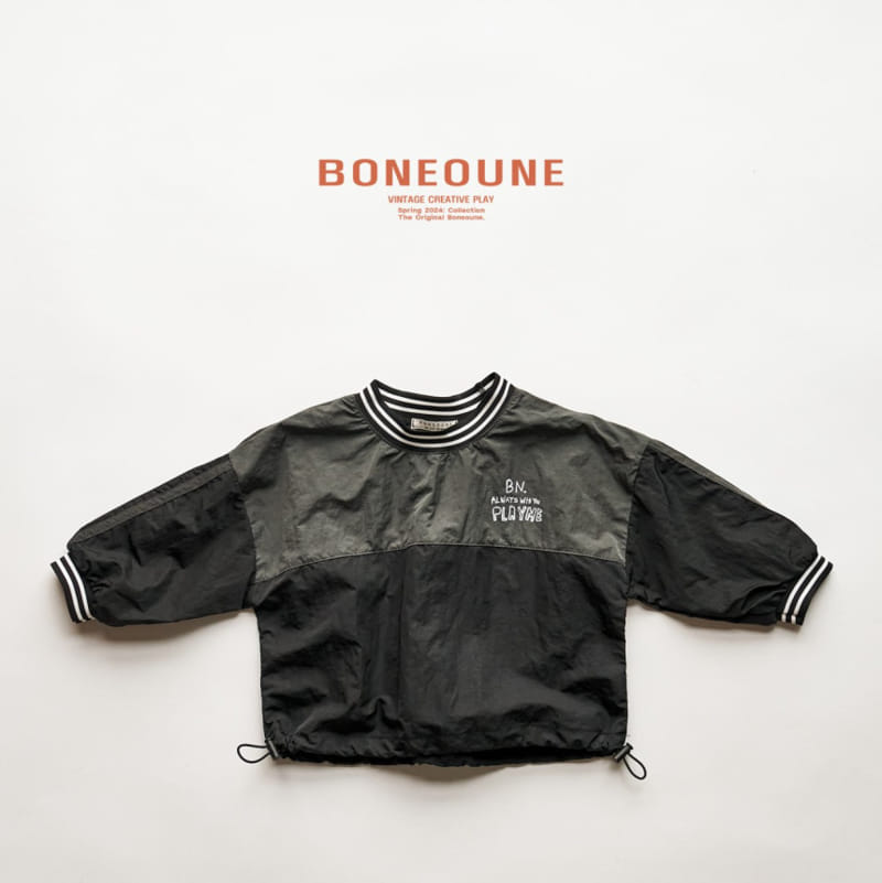 Boneoune - Korean Children Fashion - #toddlerclothing - Stone Anorak