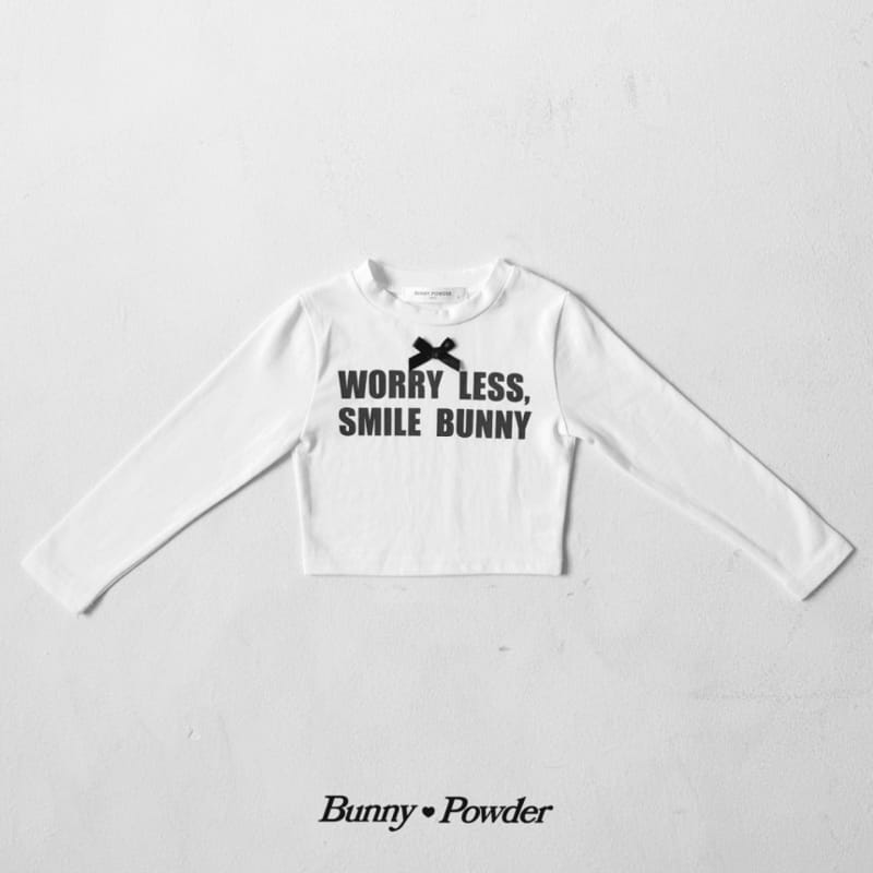 Bunny Powder - Korean Children Fashion - #childrensboutique - Smile Tee - 3