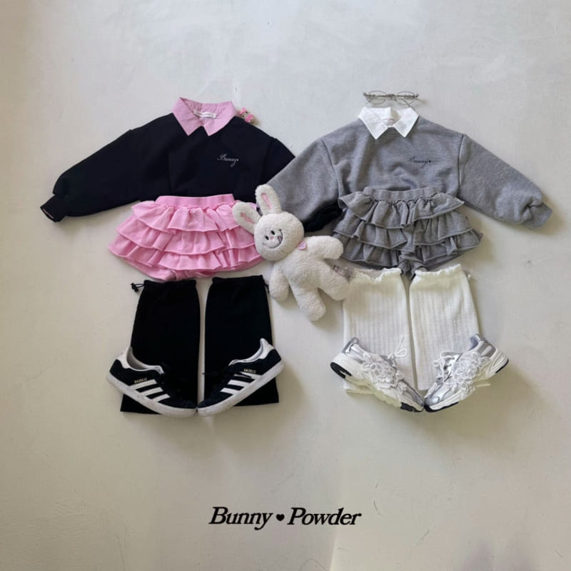 Bunny Powder - Korean Children Fashion - #childrensboutique - Bunny Crop Sweatshirt - 7