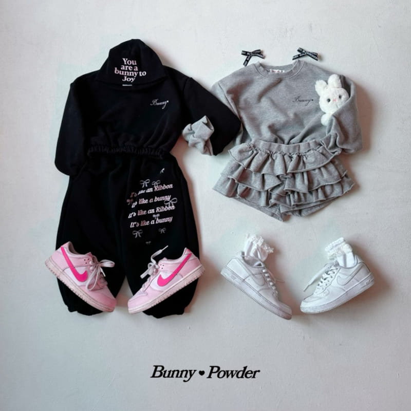 Bunny Powder - Korean Children Fashion - #fashionkids - Bunny Crop Sweatshirt - 10