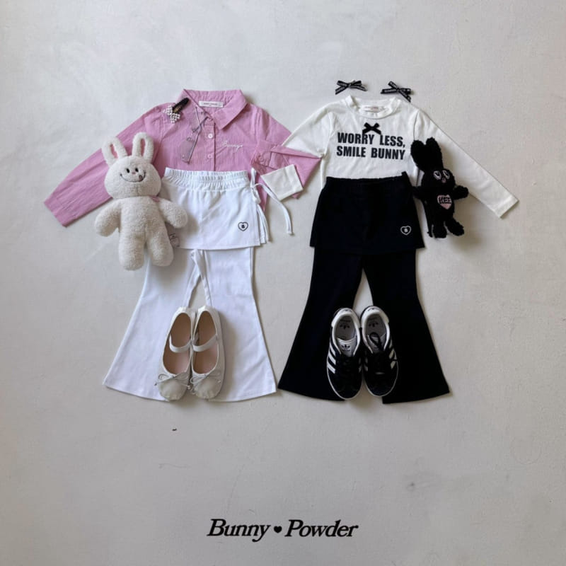 Bunny Powder - Korean Children Fashion - #kidsstore - Smile Tee - 8