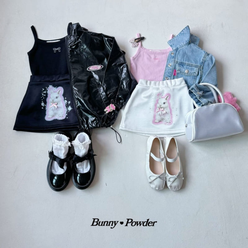 Bunny Powder - Korean Children Fashion - #prettylittlegirls - Crop Denim Jacket - 6