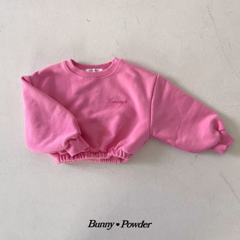 Bunny Powder - Korean Children Fashion - #minifashionista - Bunny Crop Sweatshirt - 4