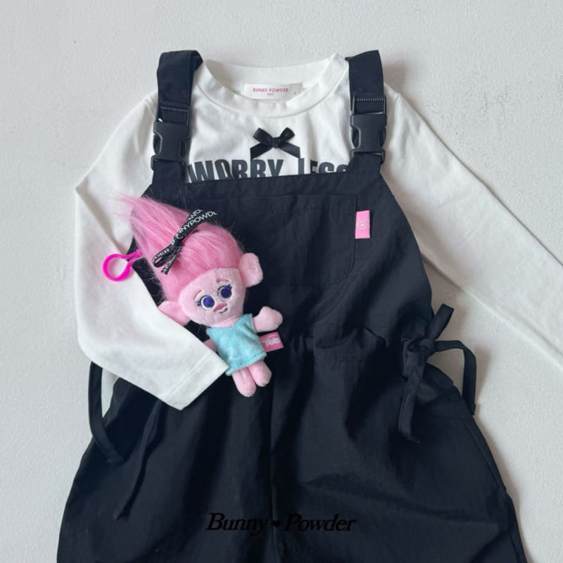 Bunny Powder - Korean Children Fashion - #toddlerclothing - Bunny Overalls Pants - 6