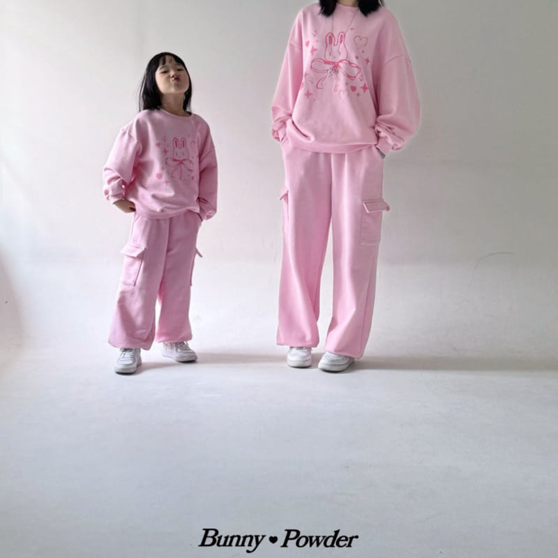 Bunny Powder - Korean Women Fashion - #pursuepretty - Adult Ribbon Bunny Sweatshirt - 8