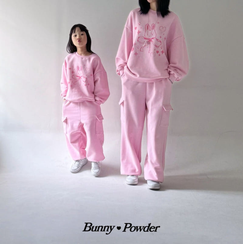 Bunny Powder - Korean Women Fashion - #vintagekidsstyle - Adult Ribbon Bunny Sweatshirt - 7