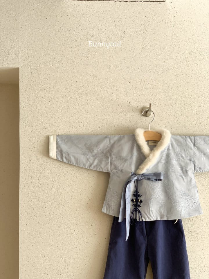 Bunnytail - Korean Baby Fashion - #babyboutiqueclothing - Hanbok Yeon Hwa Boy Top Bottom Set - 8