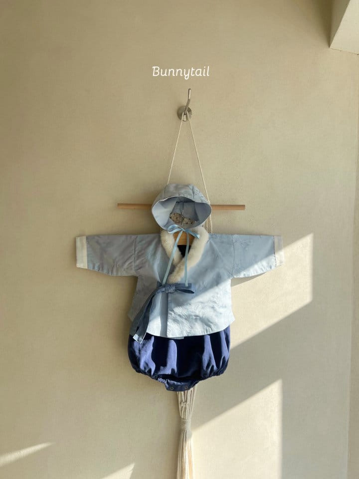 Bunnytail - Korean Baby Fashion - #babyoninstagram - Hanbok Yeon Hwa Boy Bebe Top Bottom Set