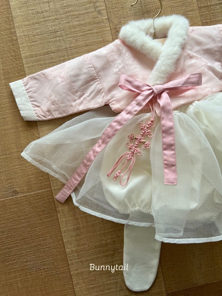 Bunnytail - Korean Baby Fashion - #onlinebabyshop - Hanbok Yeon Hwa Girl Bebe Top Bottom Set - 6