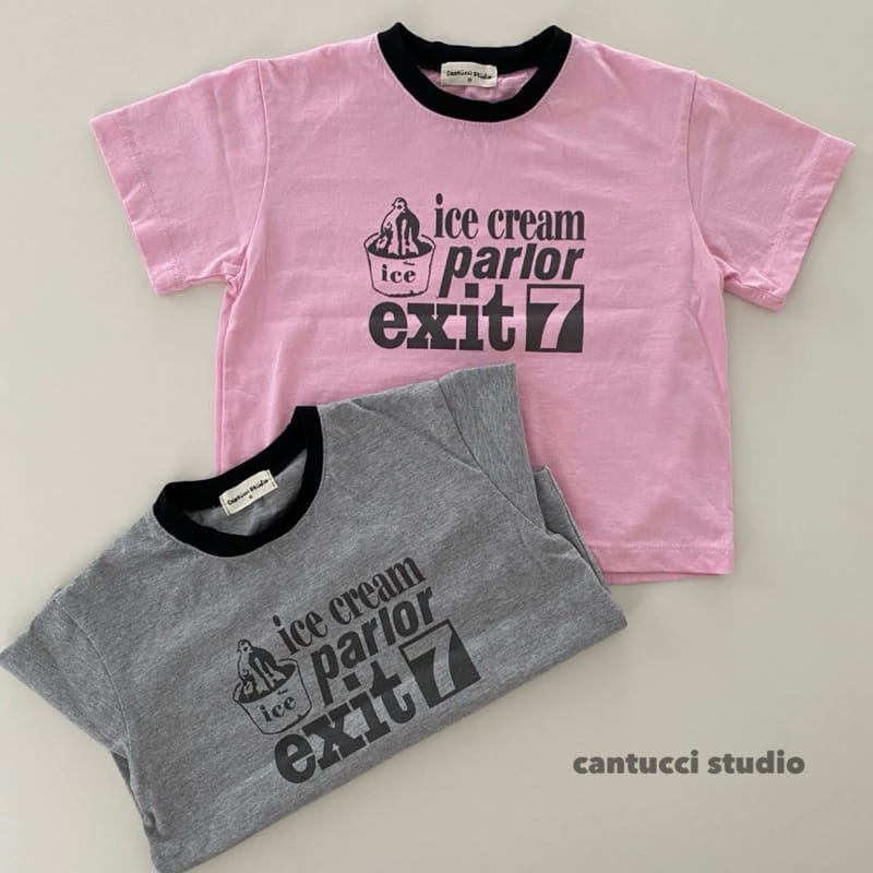 Cantucci Studio - Korean Children Fashion - #childrensboutique - Ice Cream Tee With Mom - 4