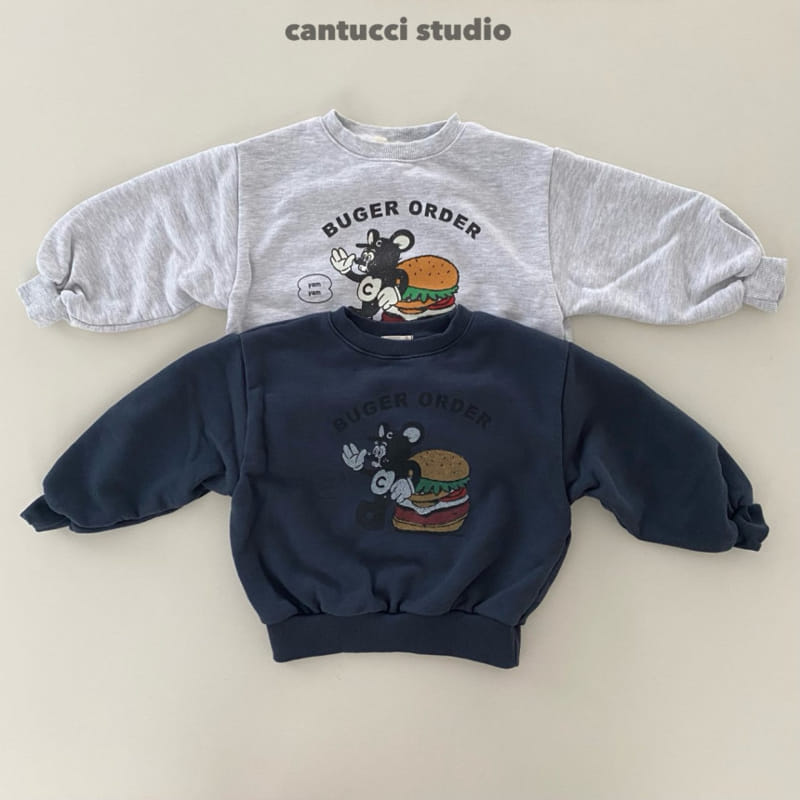 Cantucci Studio - Korean Children Fashion - #discoveringself - Burger Sweatshirt