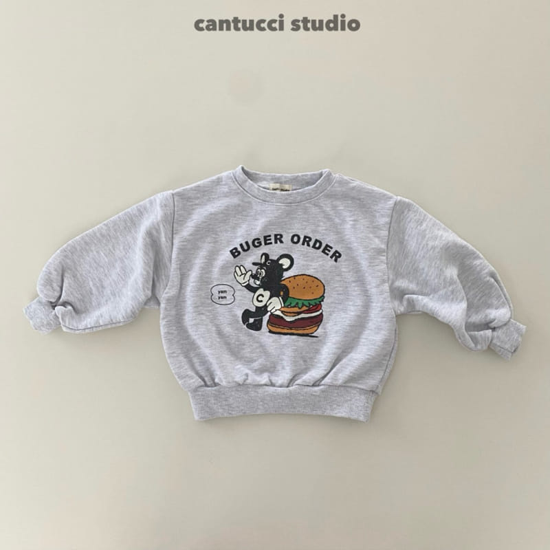 Cantucci Studio - Korean Children Fashion - #fashionkids - Burger Sweatshirt - 2