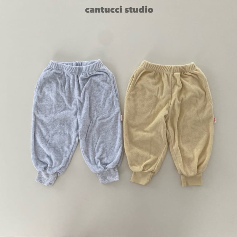 Cantucci Studio - Korean Children Fashion - #kidsstore - Terry Joggr Pants