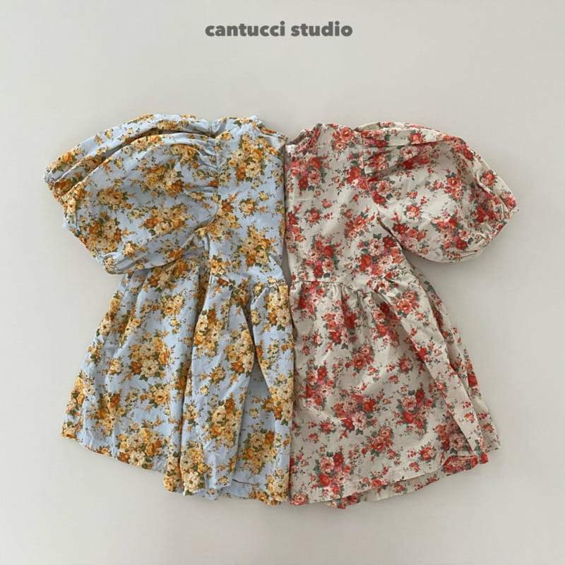 Cantucci Studio - Korean Children Fashion - #littlefashionista - Ju Ju Puff One-Piece