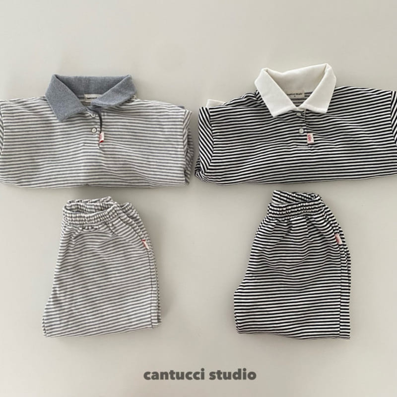 Cantucci Studio - Korean Children Fashion - #littlefashionista - Tom Collar Sweatshirt - 4