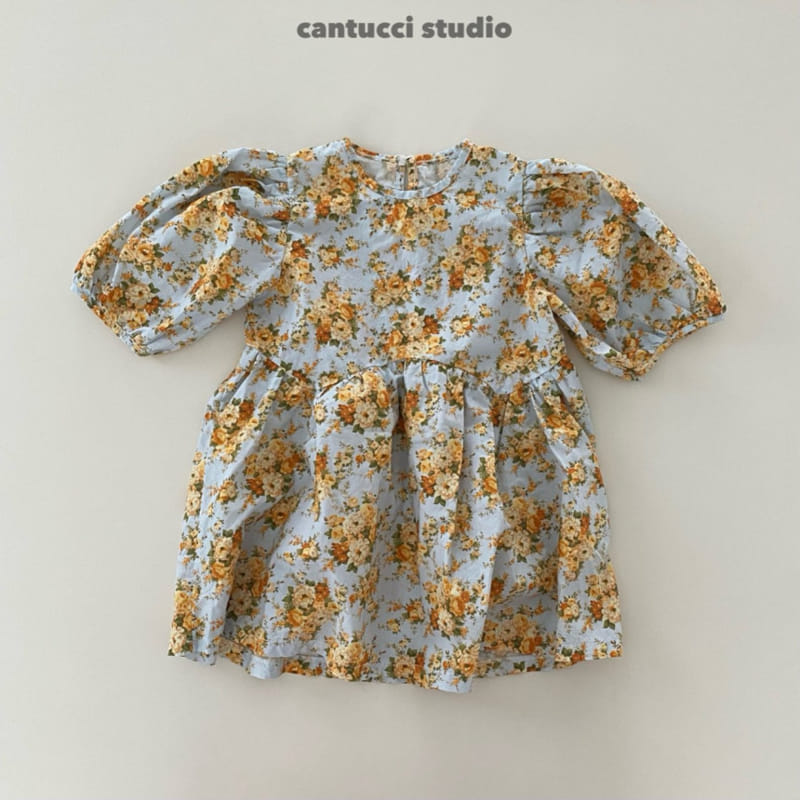 Cantucci Studio - Korean Children Fashion - #minifashionista - Ju Ju Puff One-Piece - 3